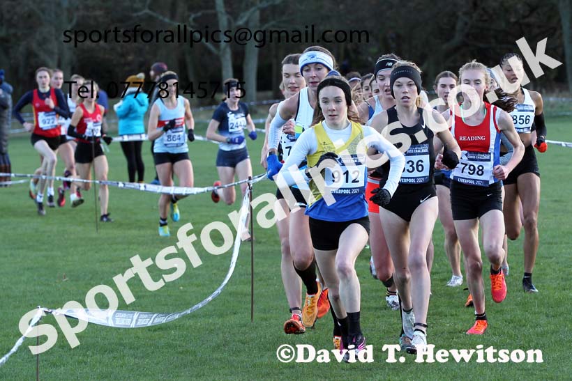 Senior Women and Under-23s, European Cross Country Championships Trials, Sefton Park, Liverpool. Photo: David T. Hewitson/Sports for All Pics